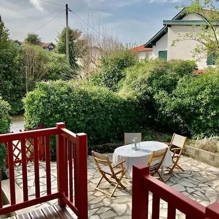 Garden Floor Located Next To The With A Car Park * Biarritz